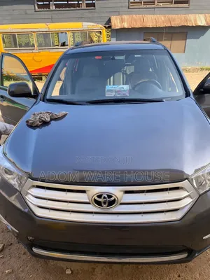 Toyota Highlander V6 2009 Gray