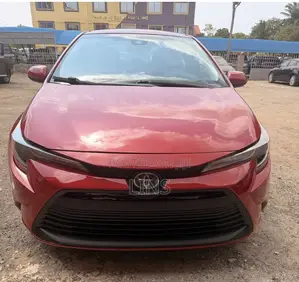 2021 Toyota Corolla LE Red