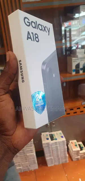 New Samsung Galaxy A18 128GB Black