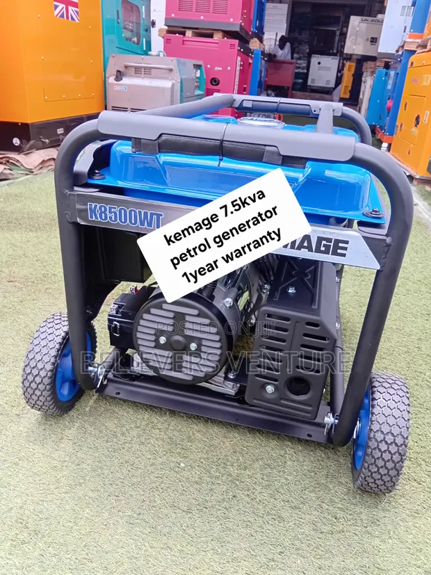 Kemage 7.5KVA Petrol Generator - 1