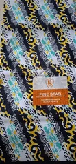Multi-Color Abstract Print African Fabric - 3