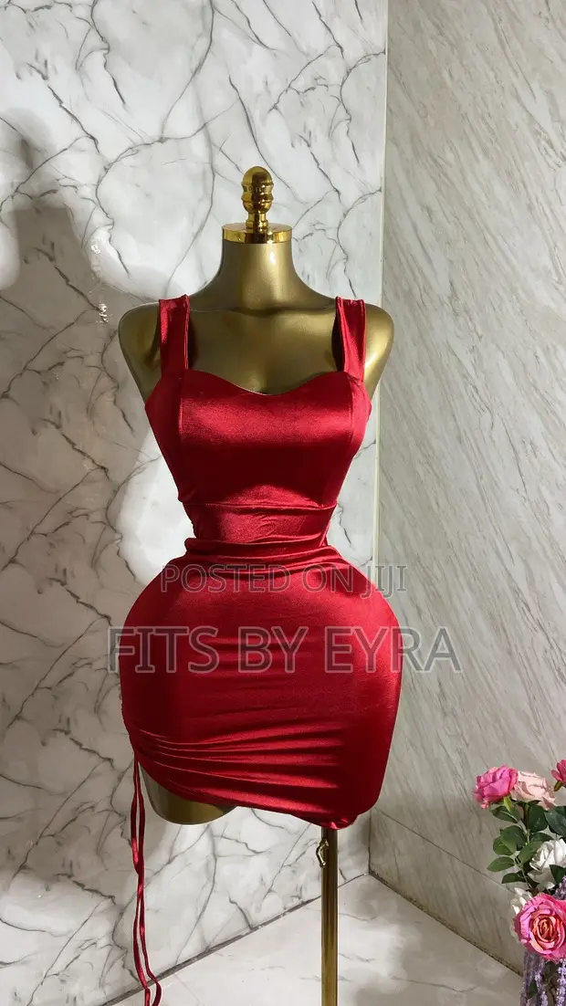 Red Scarlet Mini Dress - 1