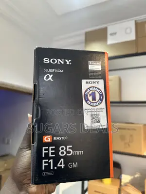 Sony FE 85mm F/1.4 GM Lens