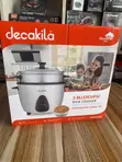 Decakila 2.8L Rice Cooker with Steamer (15 Cups) - 2