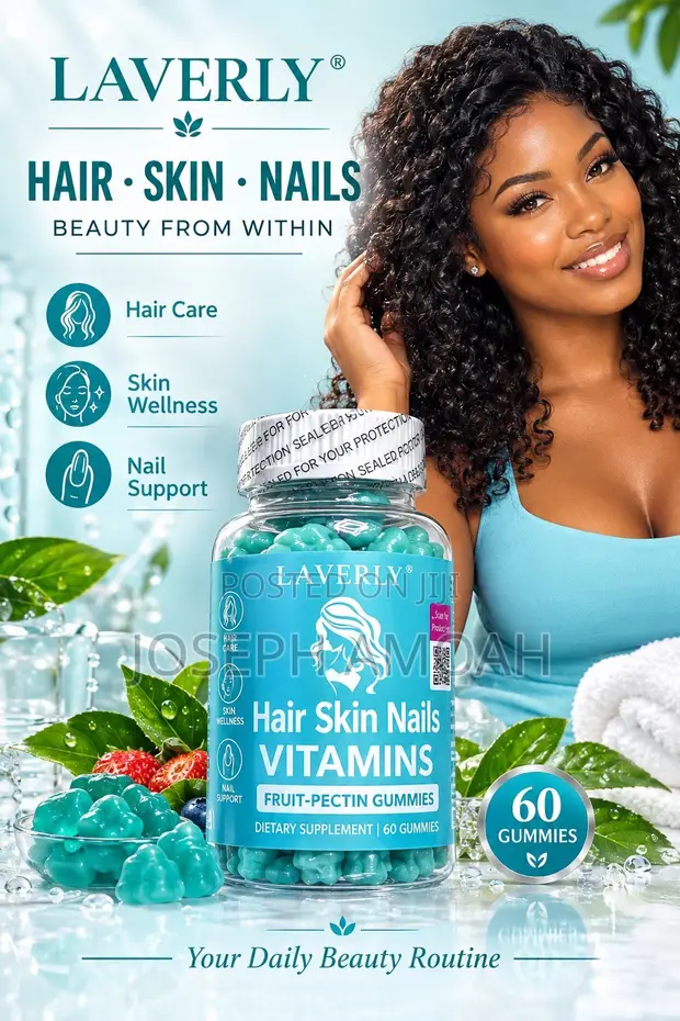 Laverly Hair, Skin & Nails Supplement - 1