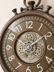 Vintage Pocket Watch Inspired Wall Clock - 60cm - 5