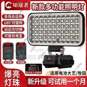 LED Work Light with USB Charging