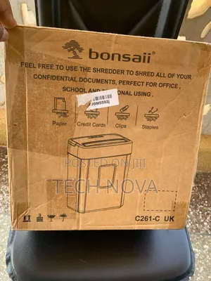 Bonsaii 8-Sheet Strip-Cut Shredder