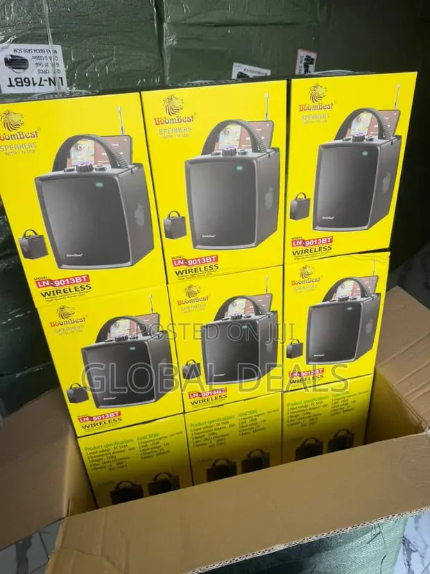 BoomBest LN-9013BT Wireless Portable Speaker with FM Radio - 1