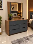 6-Drawer Dresser & Mirror Combo - 1