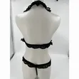 Leopard Print Lace Lingerie Pajama Set - 2