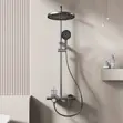 Luxury Hotel Rain Shower Set - Polished Chrome - 2