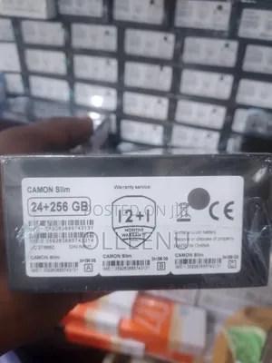 New Tecno Camon Slim 256GB
