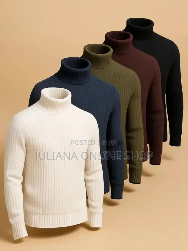 Turtle Neck Bodycon - 1