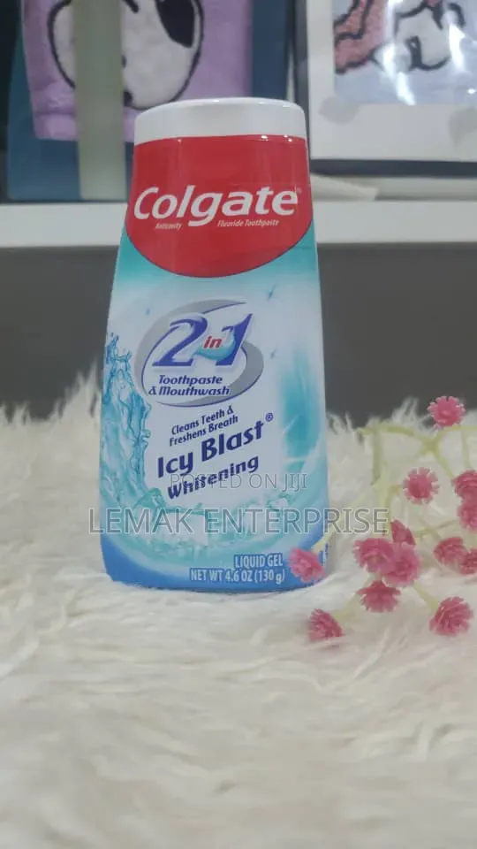 Colgate 2-in-1 Icy Blast Whitening Liquid Gel (130g) - 1
