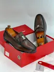 Salvatore Ferragamo Loafers - Brown - 1