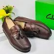 Clarks Brown Men's Leather Loafers - 3