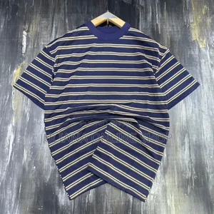 Striped Round Neck T-Shirts