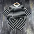 Striped Round Neck T-Shirts - 5