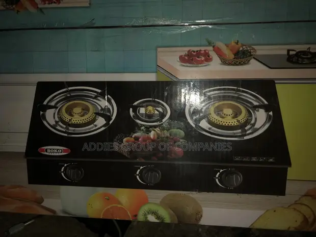 3-Burner Quality Glass Gas Cooker - 1