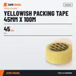 Yellowish Packing Tape 45mm x 100m - SGS2515 - 1