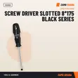 SGS Slotted Screwdriver 8x175mm Black Series - 2