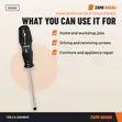 SGS Slotted Screwdriver 8x175mm Black Series - 3