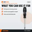 SGS Phillips Screwdriver 3x80mm Black Series - 3
