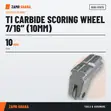 Rubi Ti Carbide Scoring Wheel 7/16" (10mm) - 01975 - 2