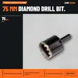 Rubi Foragres 75mm Diamond Drill Bit - 1