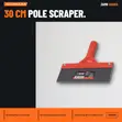 Acme Pole Scraper 30cm - SGS408 - 1