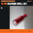Rubi Drygres Broca 12mm Drill Bit for Diamond Drilling - 1