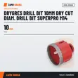 Rubi Drygres Drill Bit 10mm Dry Cut M14 - 2