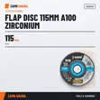 SGS Flap Disc 115mm A100 Zirconium - 2