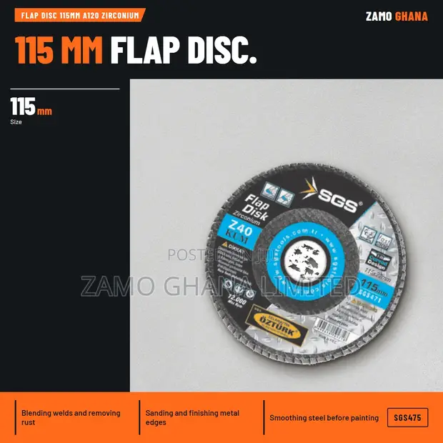 Flap Disc 115mm A120 Zirconium - 1