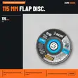 Flap Disc 115mm A120 Zirconium - 1