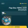 Flap Disc 115mm A120 Zirconium - 2