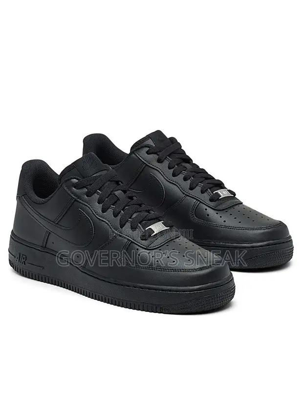 Nike Air Force 1 "Black" Sneakers - 1