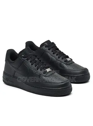 Nike Air Force 1 "Black" Sneakers