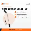 Acme Gas Torch with Valve - 75cm - 3