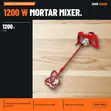Rubi Rubimix-7 Mortar Mixer 1200W - 1