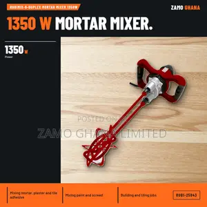Rubi Rubimix-9 Duplex Mortar Mixer 1350W