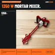 Rubi Rubimix-9 Duplex Mortar Mixer 1350W - 1
