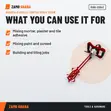 Rubi Rubimix-9 Duplex Mortar Mixer 1350W - 3