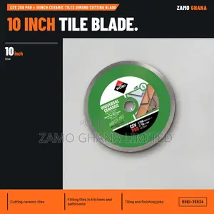 Rubi CEV 250 Pro 10-Inch Diamond Cutting Blade for Ceramic Tiles
