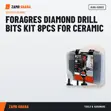 Foragres Diamond Drill Bits Kit 8Pcs for Ceramic - 2
