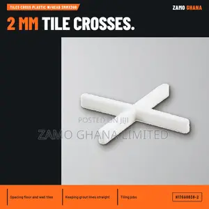 Plastic Tile Trim with Head 2mm x 200