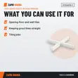 Plastic Tile Trim with Head 2mm x 200 - 3