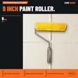 Roller Brush 9 Inch Metal Handle - RB-MET - 1
