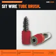 Sit Wire Brush Scovoli Di5/25 Red Body - SIT-1933 - 1